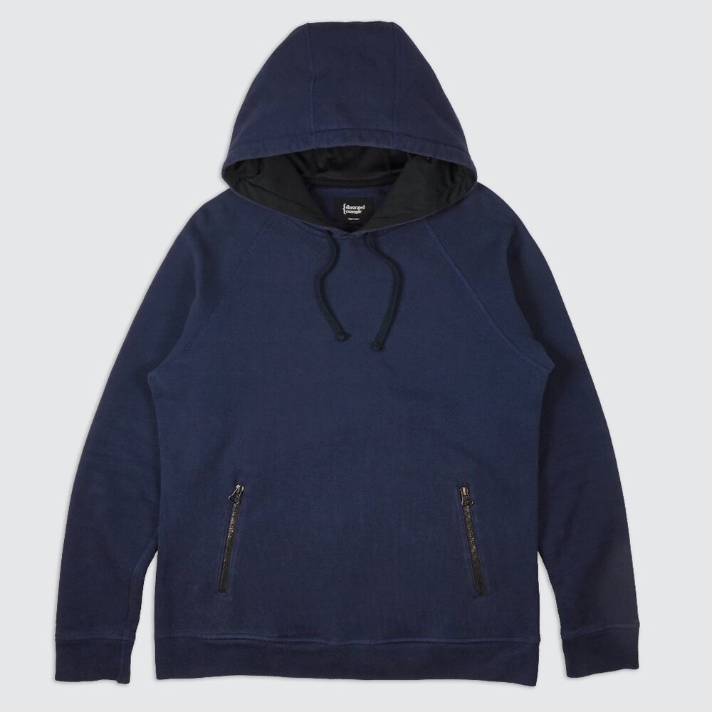 Illustrated Example Cotton Fleece Hooded Sweatshirt